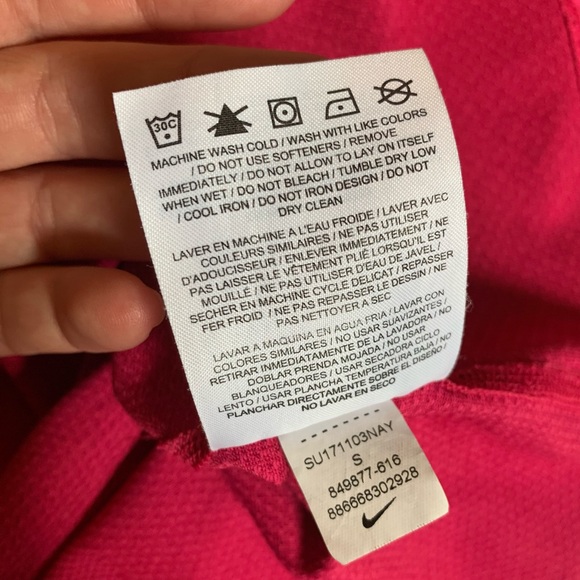 Nike Running Hot Pink Dri-Fit Athletic Tee - Picture 14 of 16